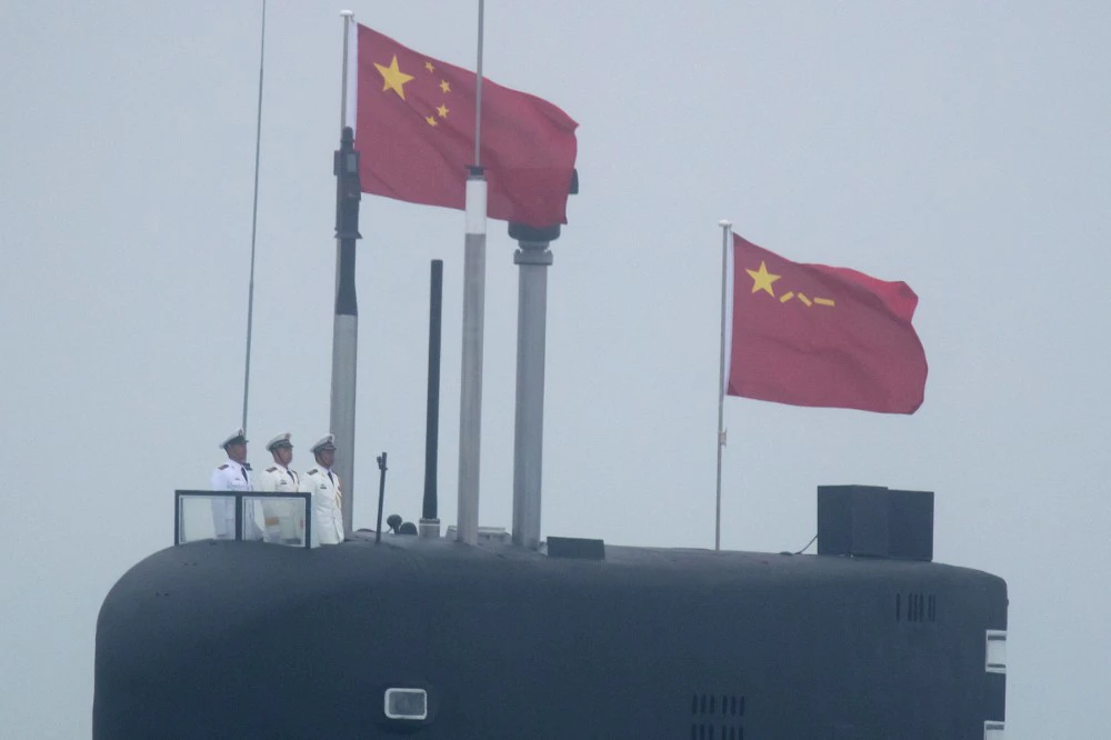 北京大修《國防動員法》,多項新增制度都可以在一場高強度台海戰爭的需求中找到對應場景。(法新社)