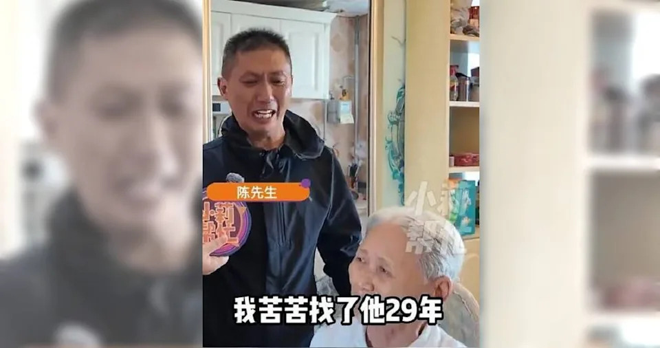 中國大陸河南省鄭州市一名陳姓男子近日透過媒體尋人，希望找到30年前曾救助自己的天津朱姓貨車司機。（圖／翻攝自小莉幫忙）