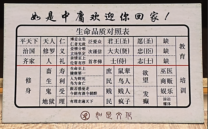 △小舟从书院带回来的一张卡片,分析了“生命品质”,其中“诉讼 媒体”被归类为“疯子、发癫”。